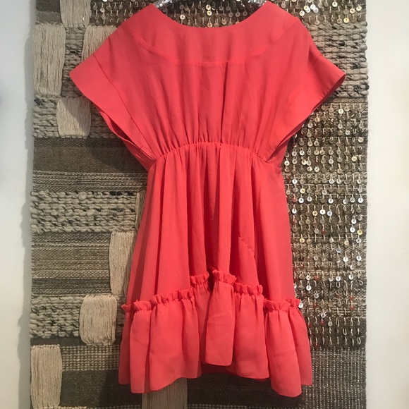 NWT Yana K silk babydoll dress pink XS (USA made!) - Picture 5 of 8